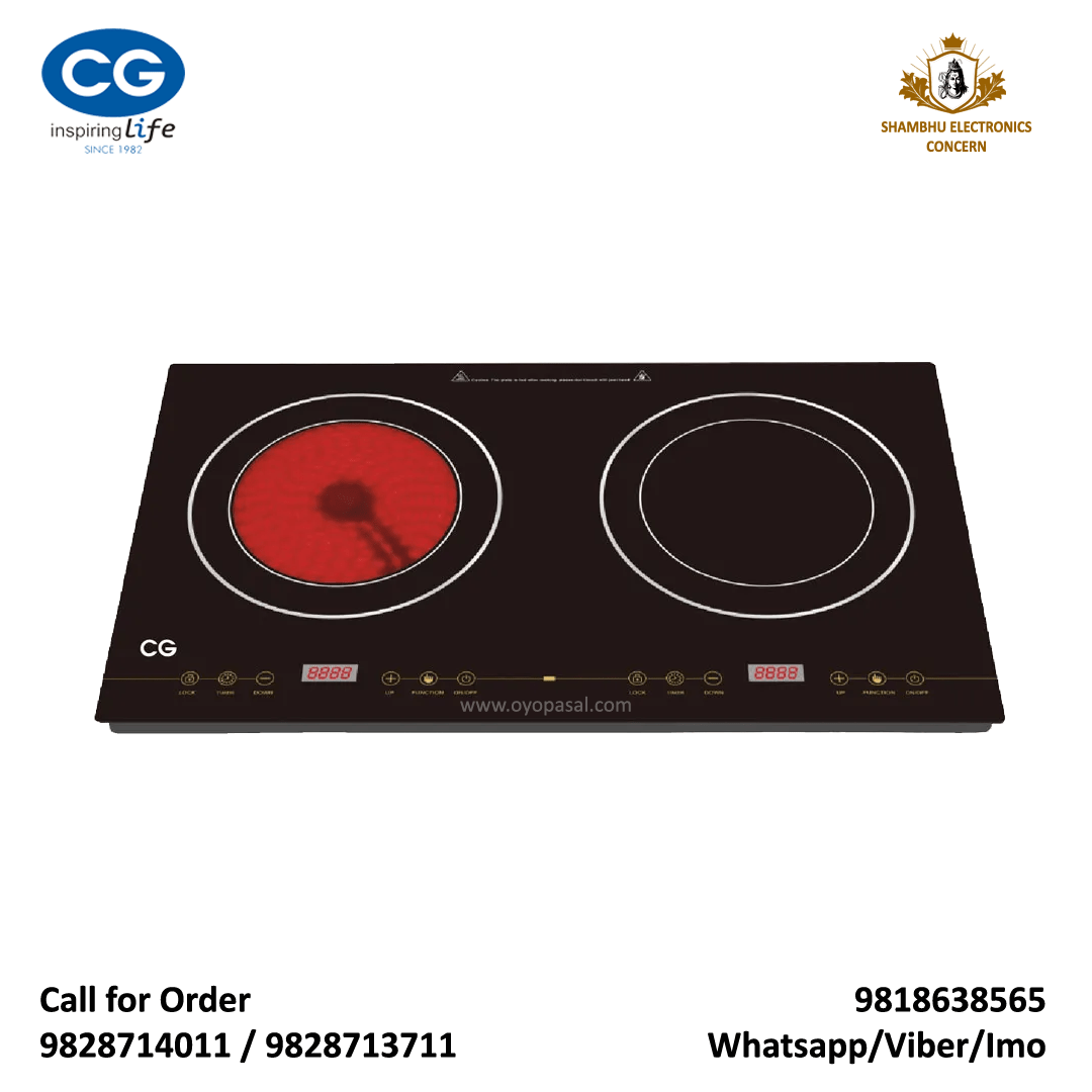 2200W Infrared & Induction Cooktop-CGIC20H03