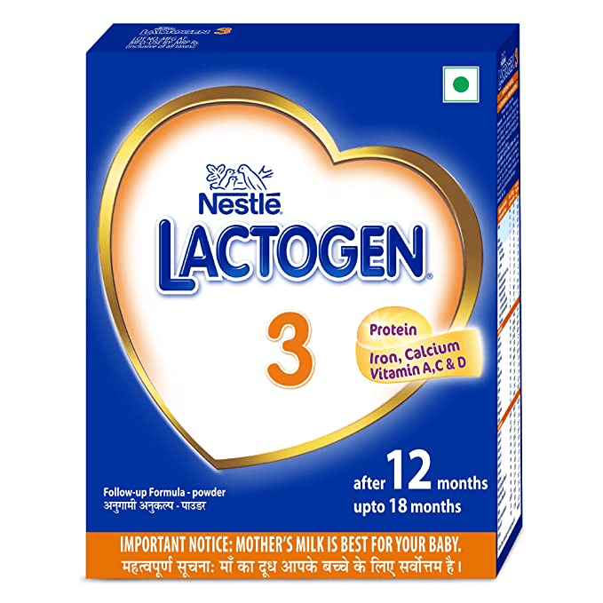 Nestle Lactogen 3 Number Upto 18 Months – 400 Gm