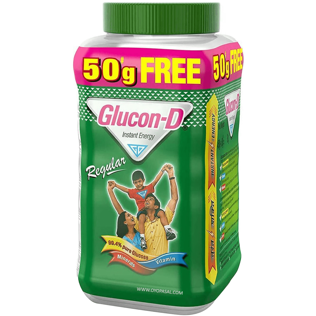 Glucon – D Regular 450 Gm + 50 Gm