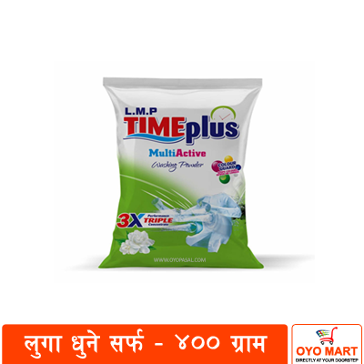 LMP Time Plus Detergent Powder – 400 Gm