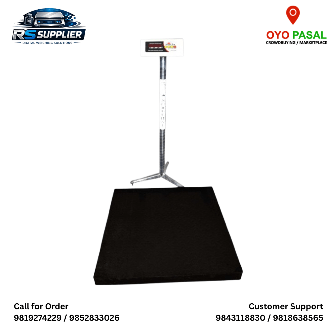 Heavy Duty Weighing Scale with Pole Display – 500KG
